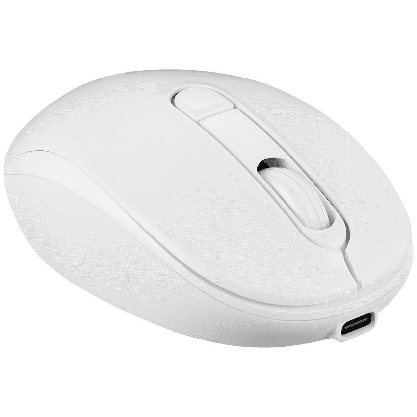 VolkanoX Garnet Bluetooth Wireless Keyboard and Mouse Combo - White - Image 3