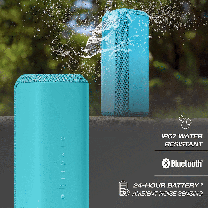 Sony SRS-XE300 Portable Wireless Speaker - Blue - Image 4