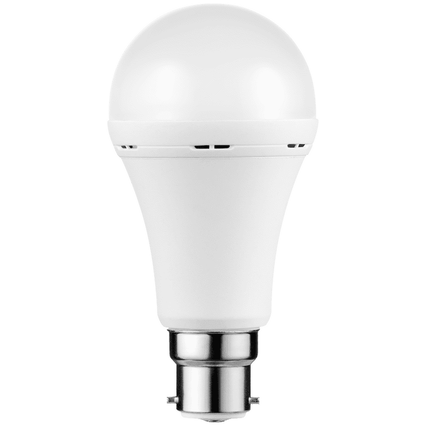 Switched 5w A60 Rechargeable B22 LED Light Bulb - WW - 3 Pack - Image 4