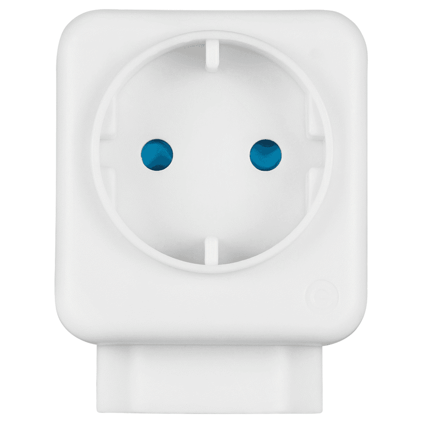 Switched 2-Way Schuko Adaptor - Top and Bottom Loader - Image 4