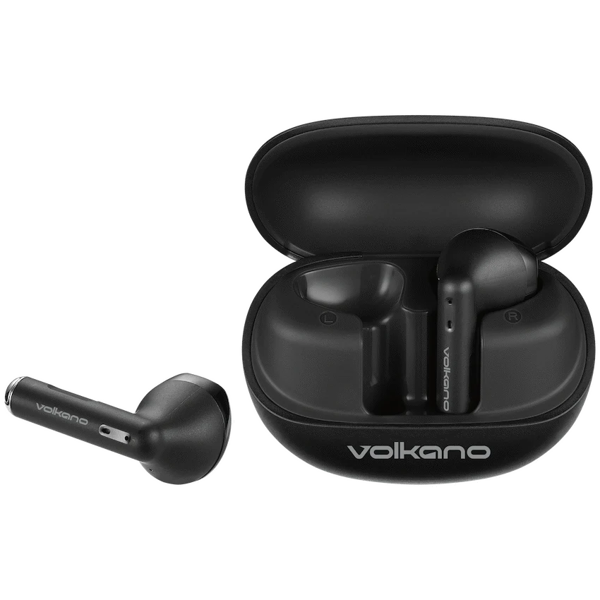 Volkano Buds X3 TWS Earphones with ENC - Black - Image 4