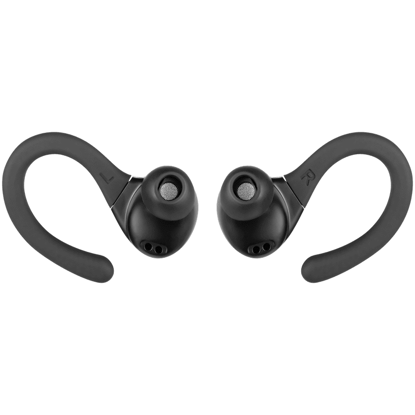 Volkano Flex Series Sports TWS Earphones with Case - Black - Image 4