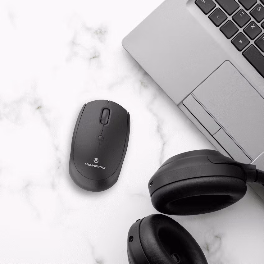Volkano Talc Wireless Mouse - Black - Image 4