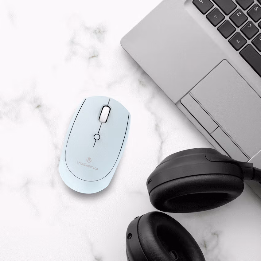 Volkano Talc Wireless Mouse - Blue - Image 4