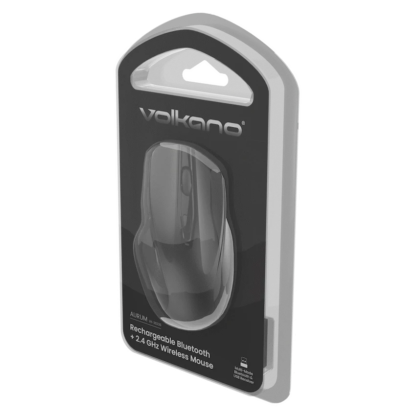 Volkano Aurum Series Bluetooth Wireless Mouse - Black - Image 4