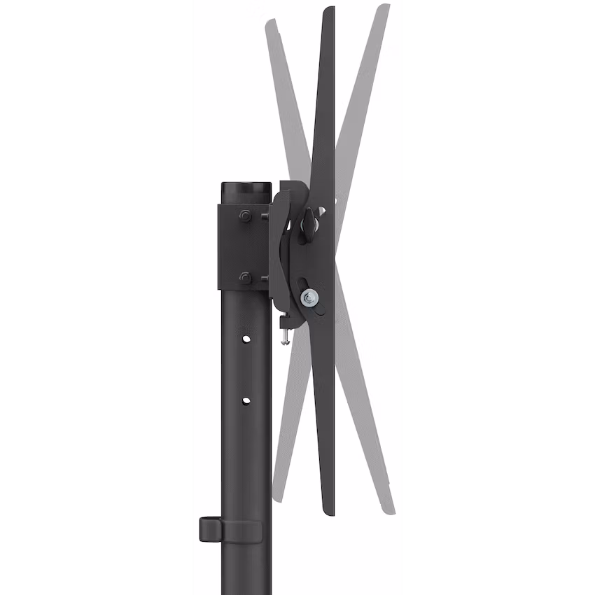 Volkano Steel series Fixed Trolley TV Bracket 32" - 55" TVs - Image 4
