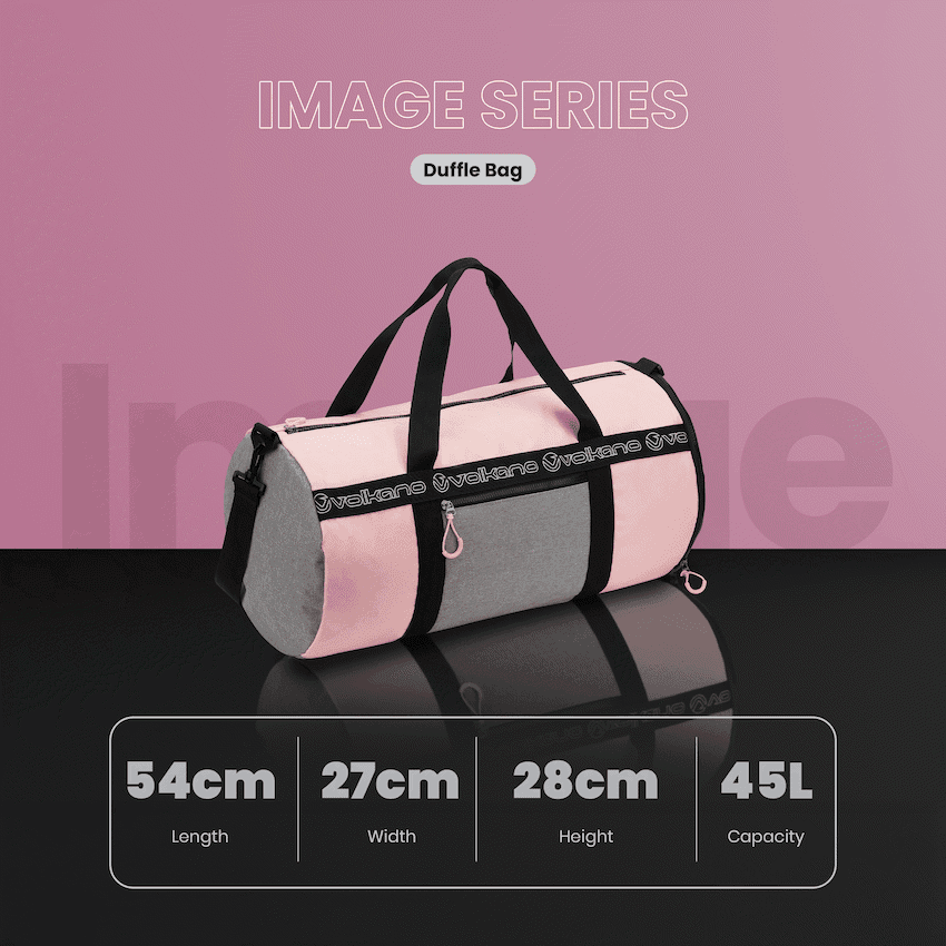 Volkano Image 45l Duffle - Pink - Image 4