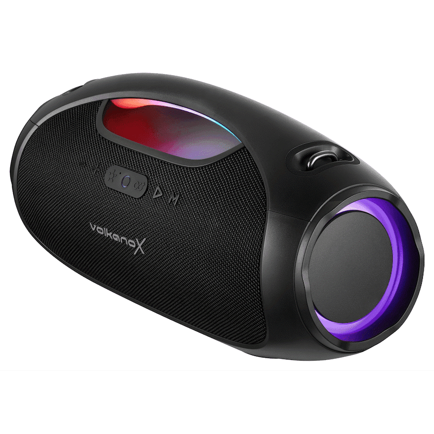 VolkanoX VXS400 Portable Bluetooth Speaker - Black - Image 4