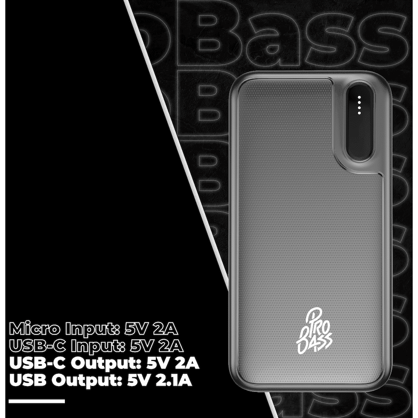 Pro Bass ChargeMax Series 20000mAh Power Bank - Image 4