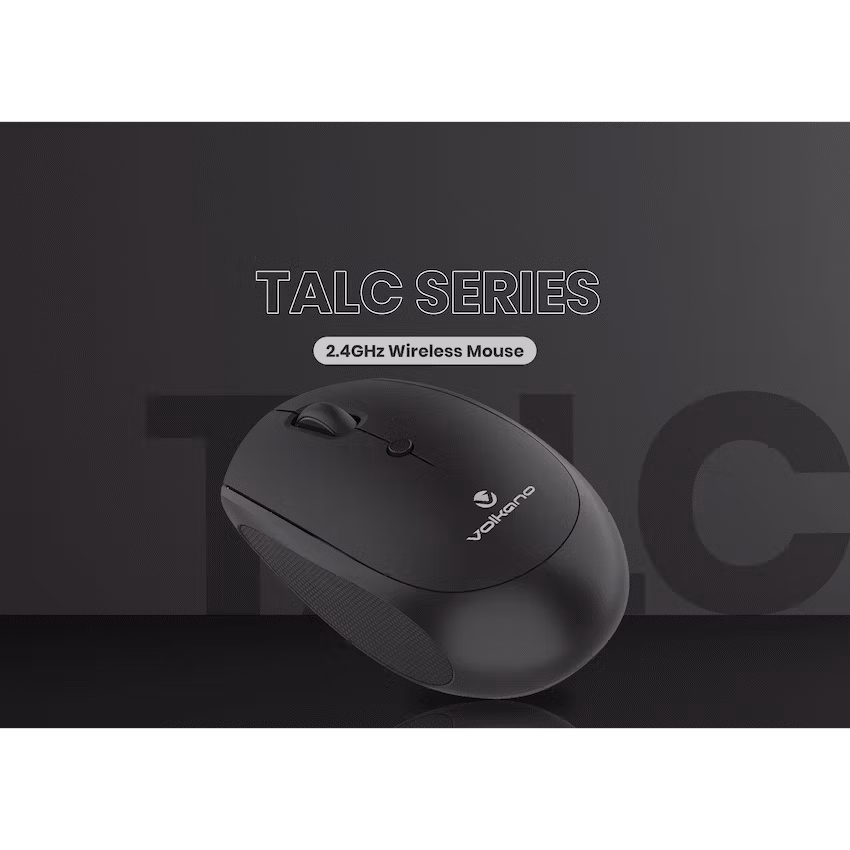 Volkano Talc Wireless Mouse - Black - Image 5