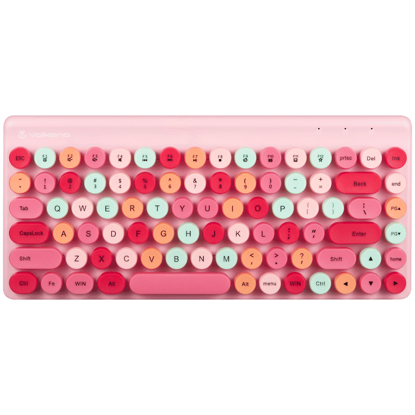 Volkano Paradigm Series Mouse and Keyboard combo - Pink - Image 5