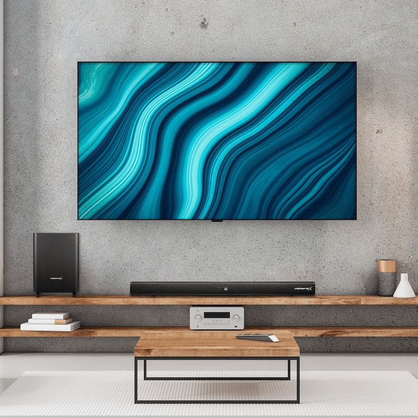 VolkanoX Supersonic 2 Series 2.1 200w Soundbar System with Wireless Subwoofer - Black - Image 5