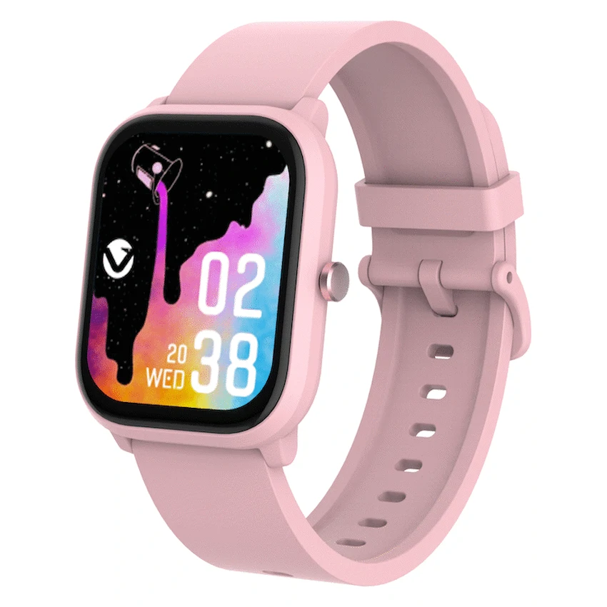 Volkano Vivo Series Kids Smart Watch - Pastel Pink - Image 5