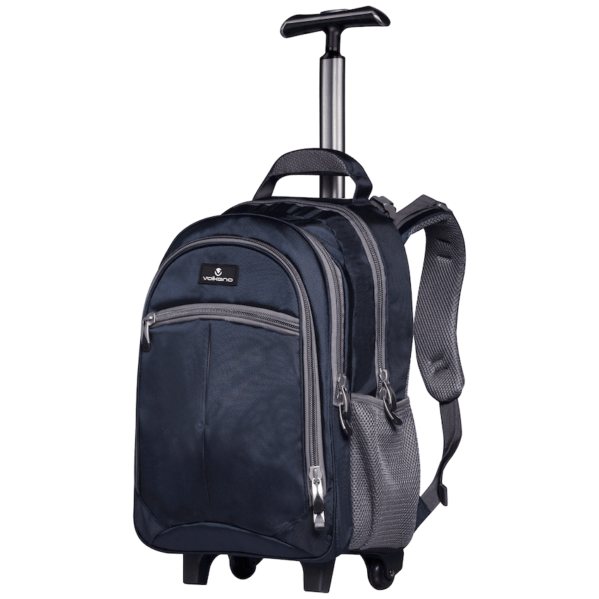 Volkano Orthopaedic Trolley Backpack 35l - Navy/Grey - Image 5