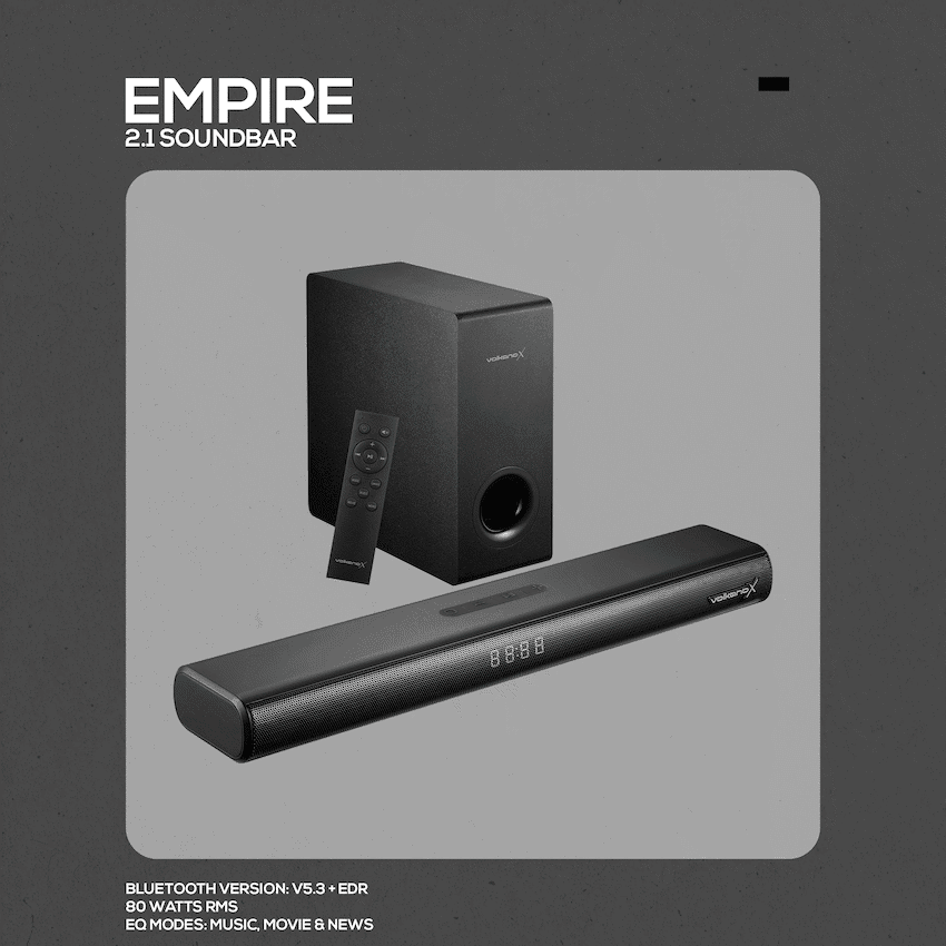 VolkanoX Empire 2.1 Soundbar - Image 5