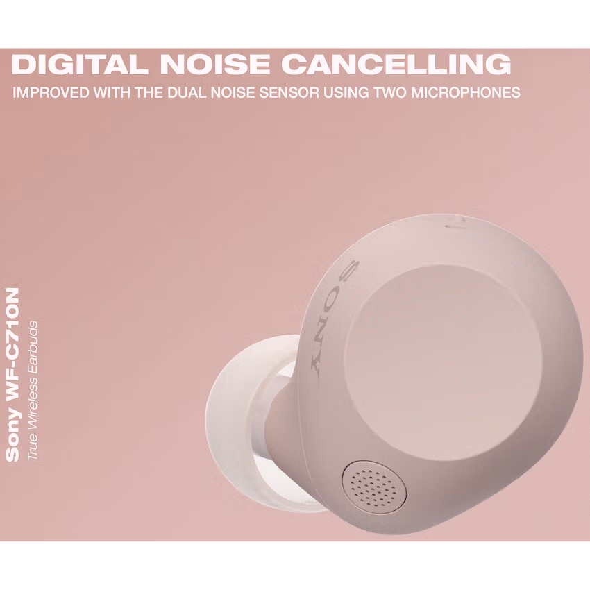 Sony WF-C710N True Wireless Earbuds (Pink) - Image 5