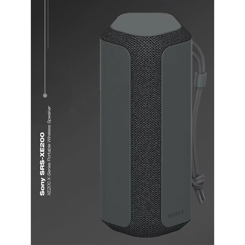 Sony SRS-XE200 (Dark Grey) Portable Wireless Speaker - Image 5