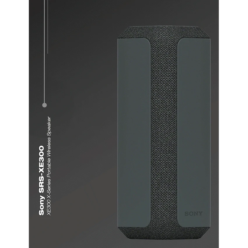 Sony SRS-XE300 (Dark Grey) Portable Wireless Speaker - Image 5