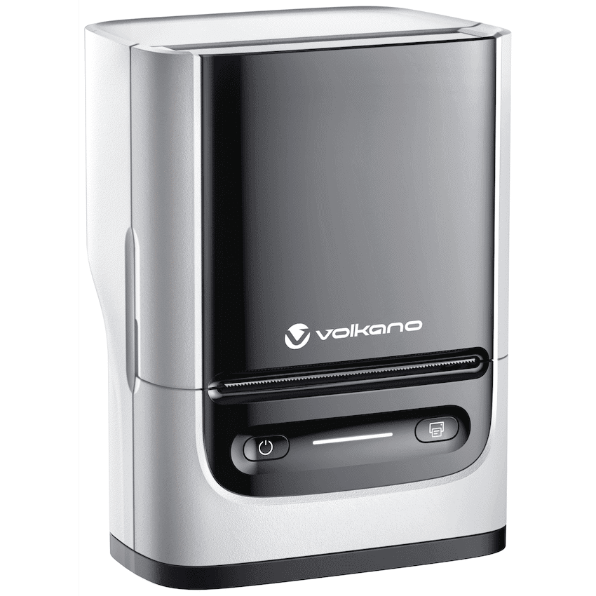 Volkano LabelPro Duo Series Thermal Dual Size Label Printer - Black and White - Image 6