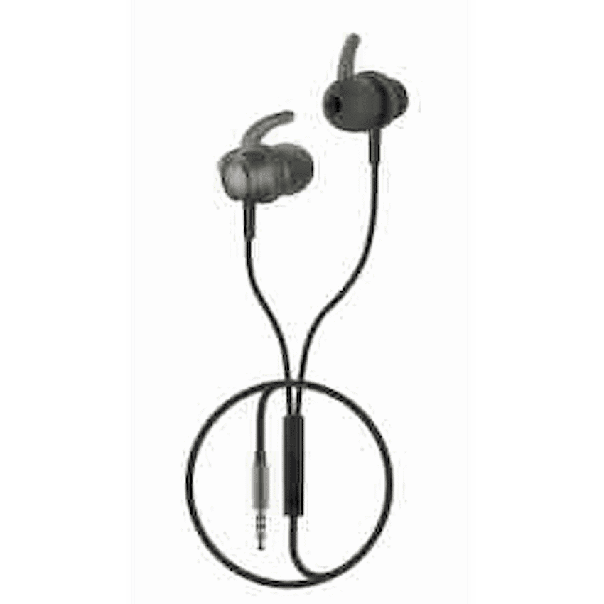 Volkano Titanium Series AUX Earphone - Gun Metal - Image 6