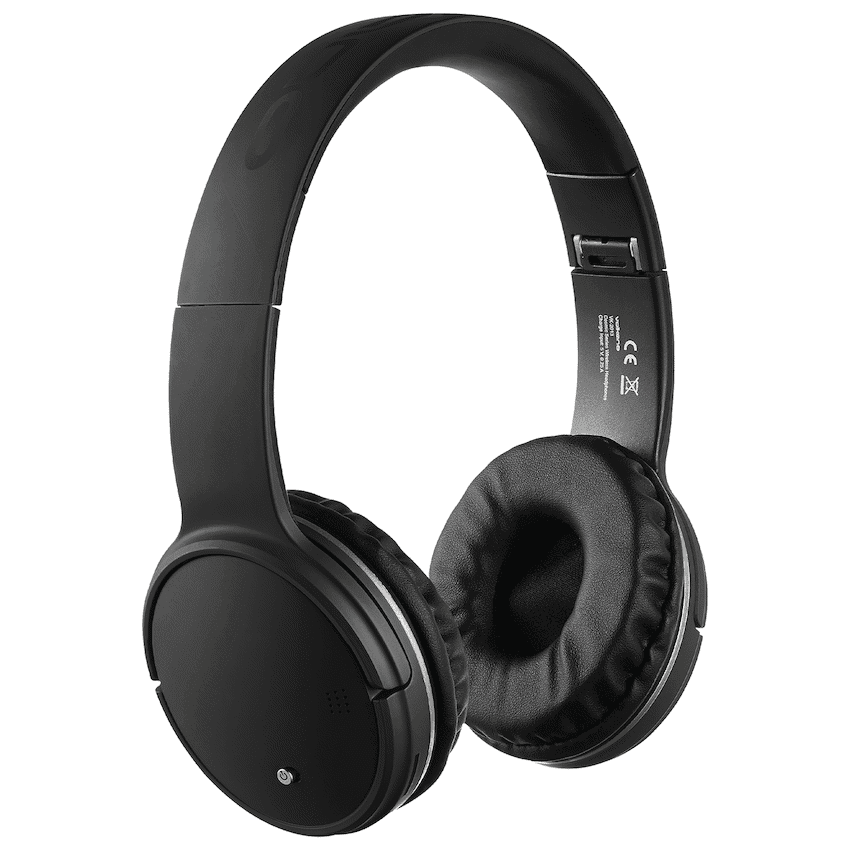 Volkano Cosmic Series Bluetooth Headphones - Black - Image 6