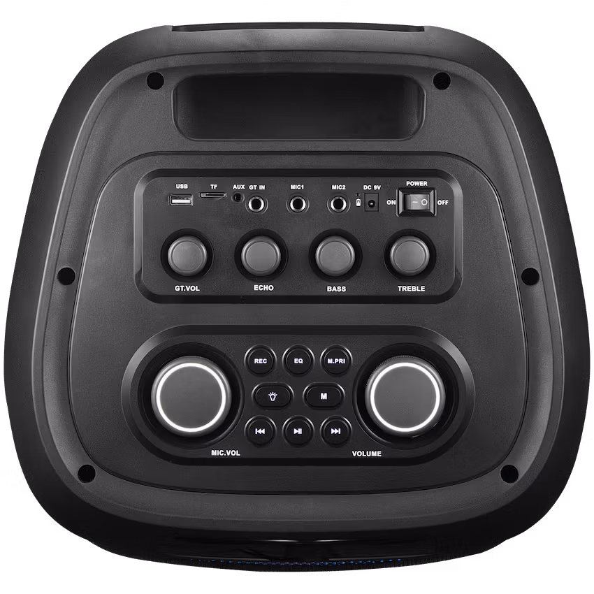 Volkano Motion Dual 10" Party Speaker - Black - Image 6