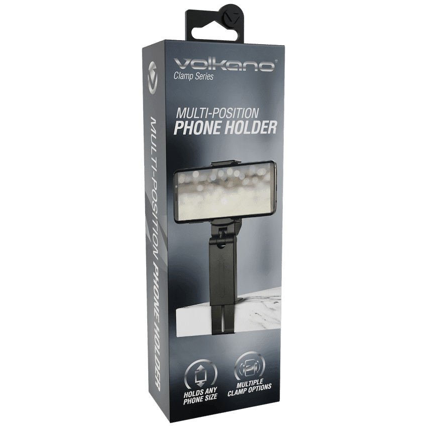 Volkano Clamp Series Phone Holder with Desk Clamp - Image 6