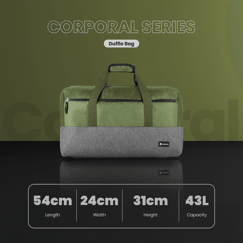 Volkano Corporal 43l Duffle - Khaki - Image 6
