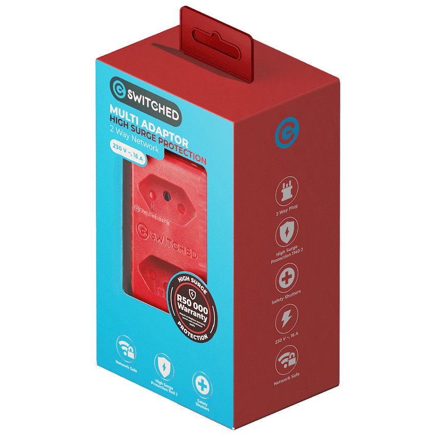 Switched High Surge 2-Way Network Router Safe Adaptor - Image 6