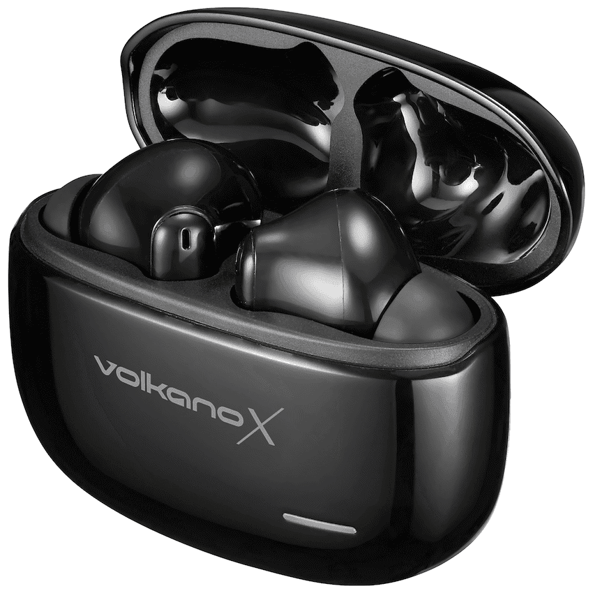 VolkanoX VXT200S Hybrid ANC TWS Earphones - Black - Image 7