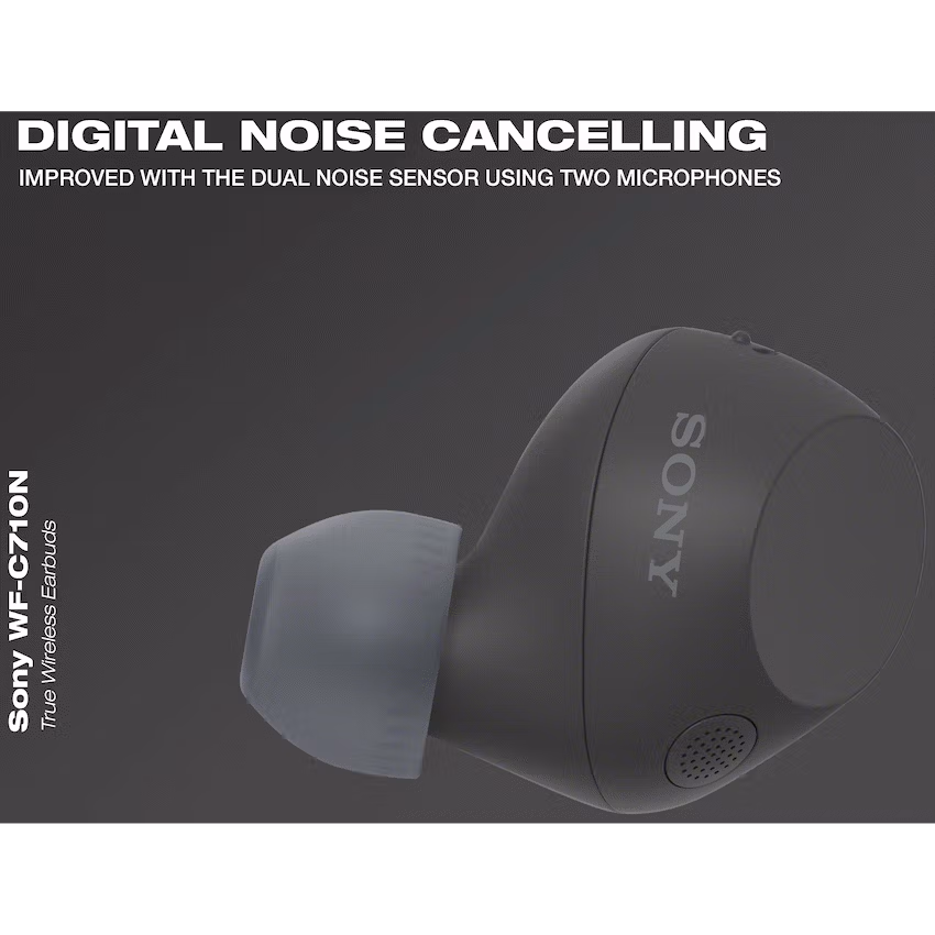 Sony WF-C710N True Wireless Earbuds (Black) - Image 7