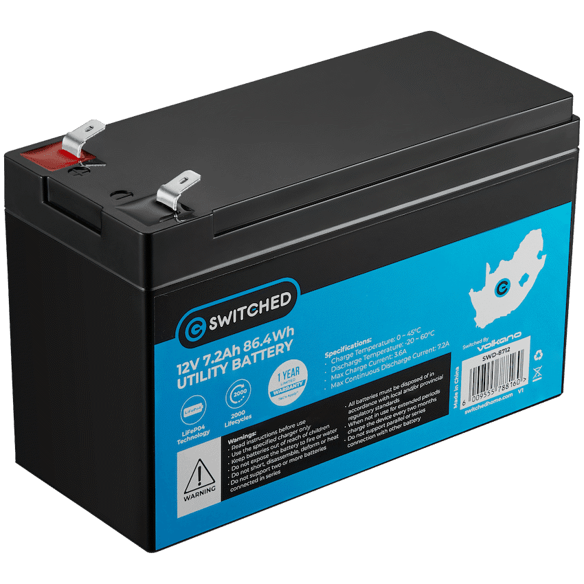 Switched LiFePO4 Gate Motor/Alarm Battery - Image 7