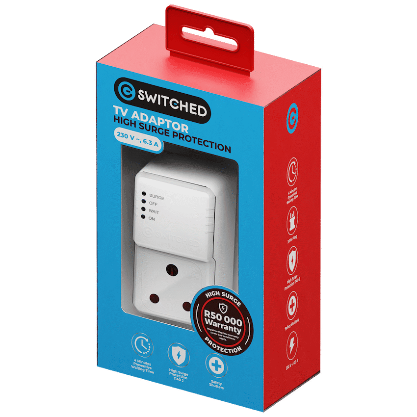 Switched 1-Way TV High-Surge Adaptor - Image 7