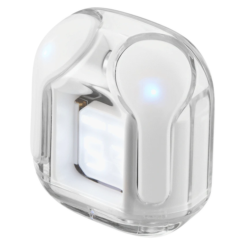 Volkano Crystalline Series TWS Earphone - White - Hardbox - Image 7