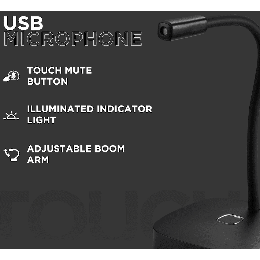 Volkano Stream Desk Pro Series USB Microphone - Image 8
