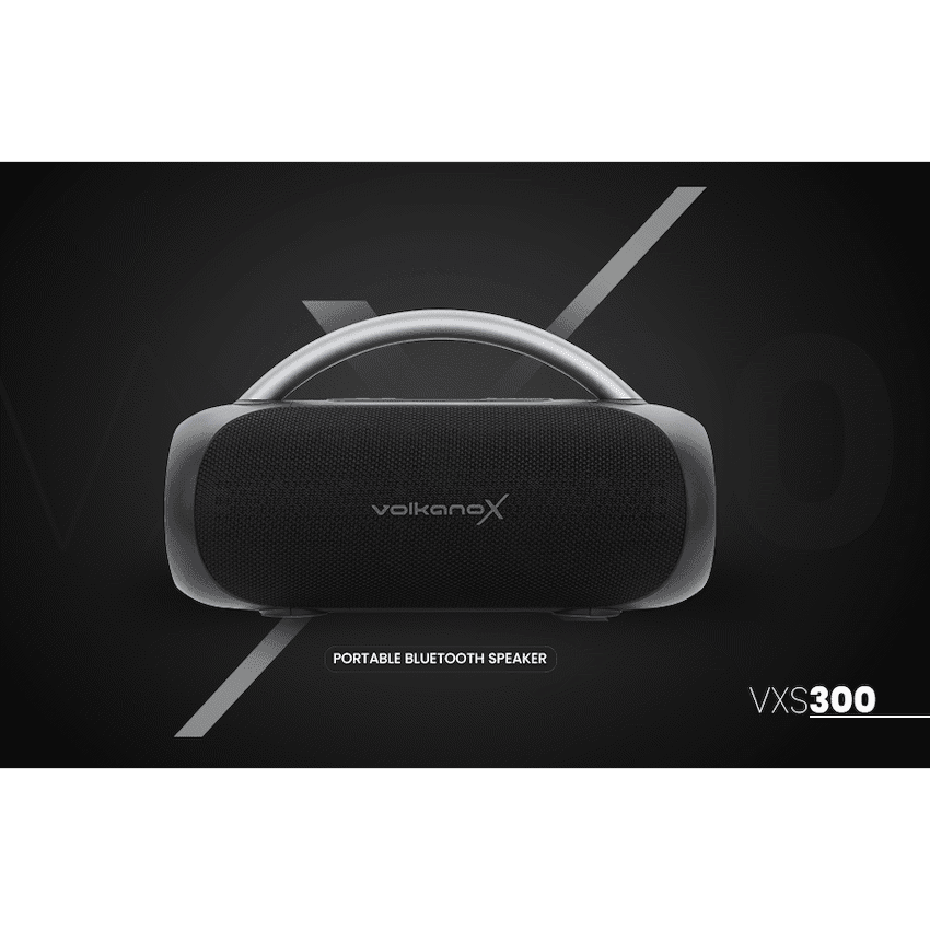 VolkanoX VXS300 Portable Bluetooth Speaker - Black - Image 8
