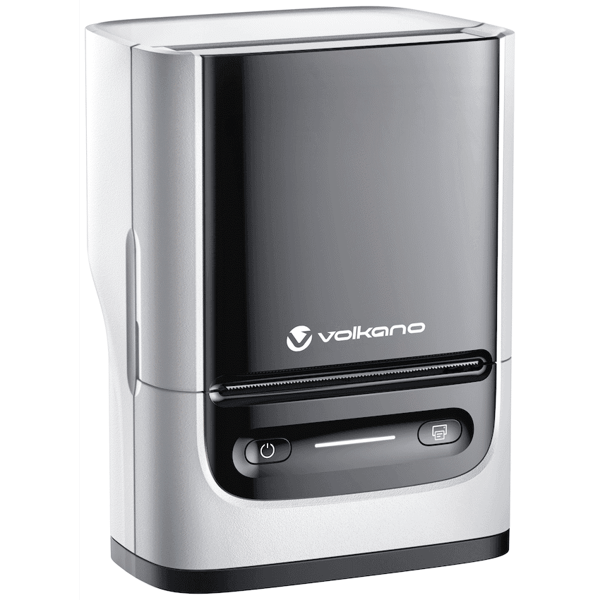 Volkano LabelPro Duo Series Thermal Dual Size Label Printer - Black and White - Image 8