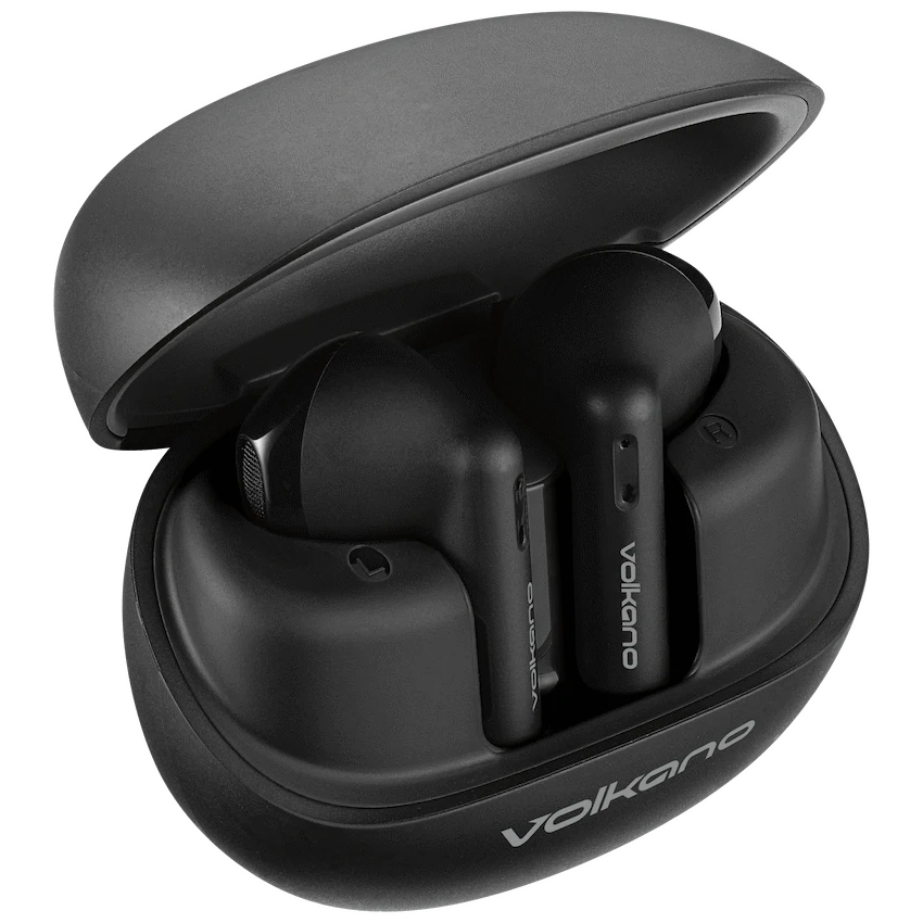 Volkano Buds X3 TWS Earphones with ENC - Black - Image 8