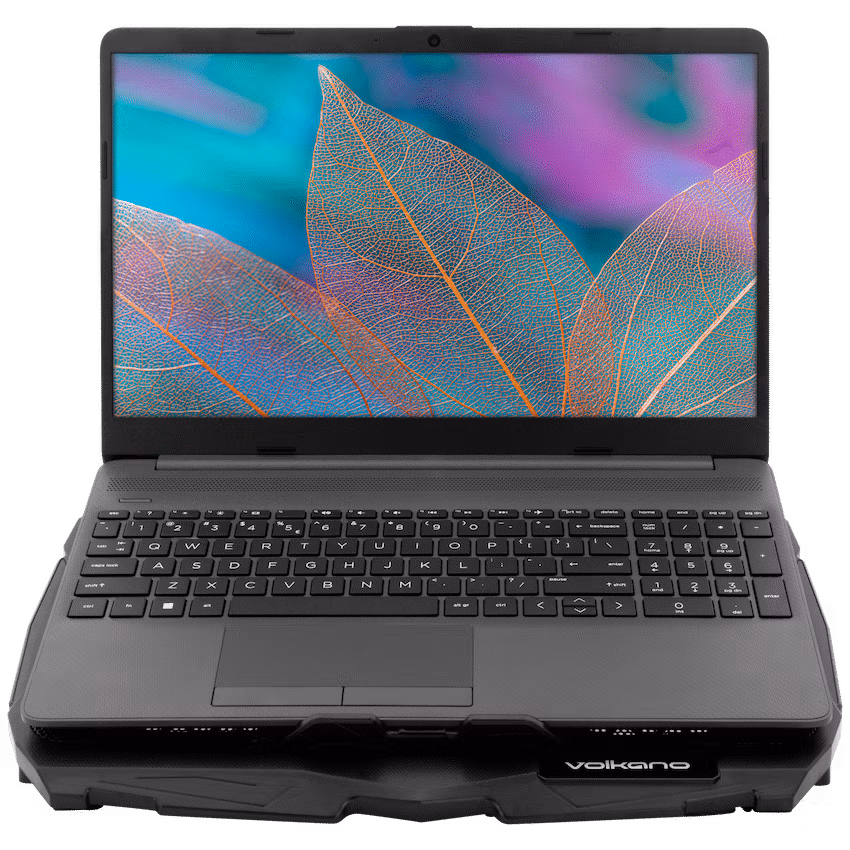 Volkano Glacier Series Upright Notebook Cooling Stand with Dual Fans - Image 8