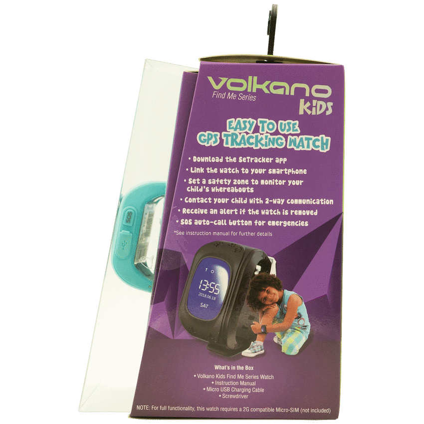 Volkano Kids Find Me Series Children's GPS Tracking Watch - Blue - Image 9