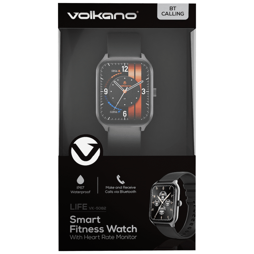 Volkano Life Series Smart Watches - Black - Image 9