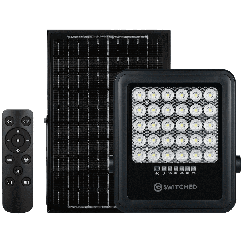 Switched Urban PRO Series - 100w Solar Floodlight with Remote - Image 9