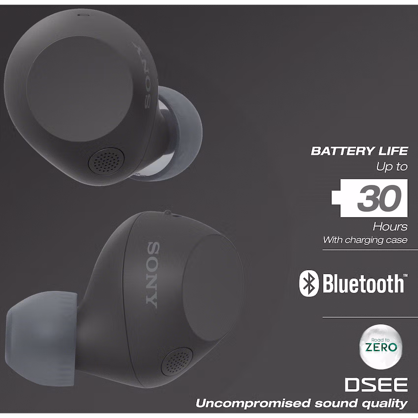 Sony WF-C710N True Wireless Earbuds (Black) - Image 9
