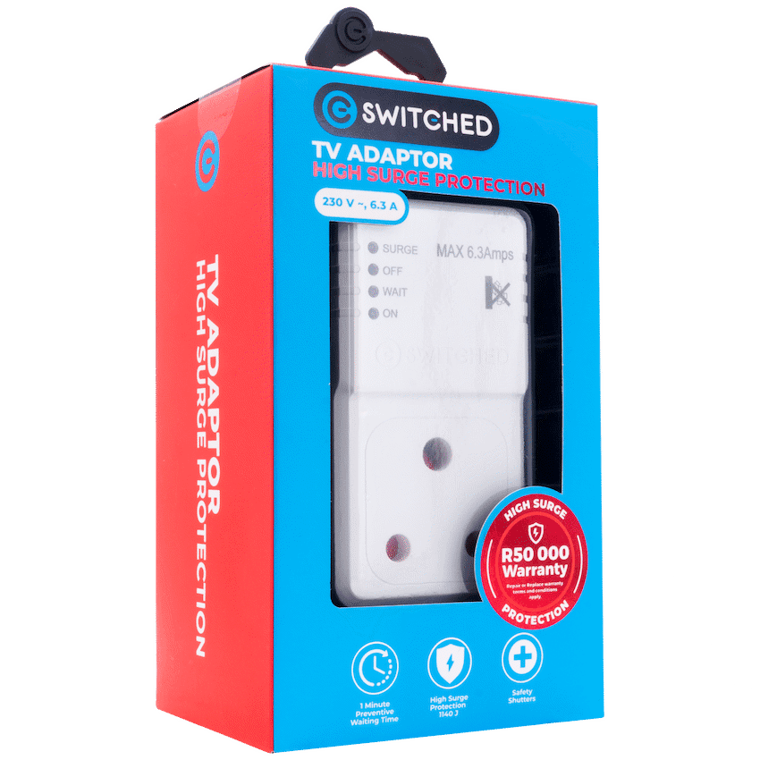 Switched 1-Way TV High-Surge Adaptor - Image 9