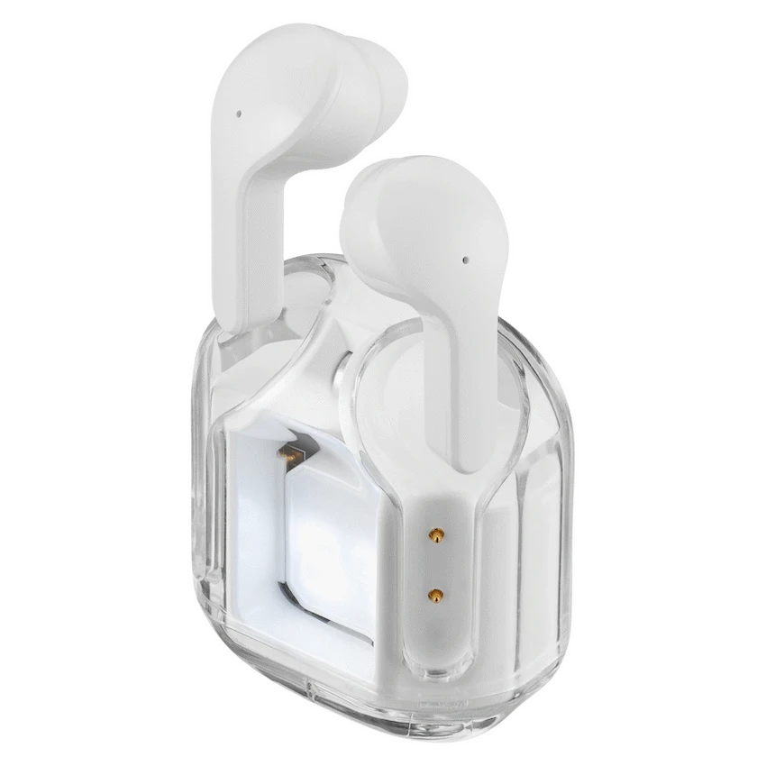 Volkano Crystalline Series TWS Earphone - White - Hardbox - Image 9