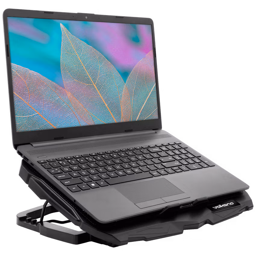 Volkano Glacier Series Upright Notebook Cooling Stand with Dual Fans - Image 9