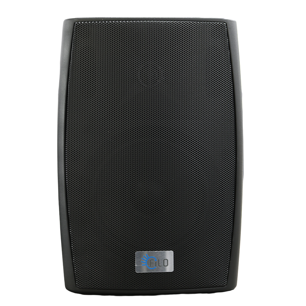 FILO BP4VB PASSIVE WALL MOUNT SPEAKER 4IN BLACK 20W 100V