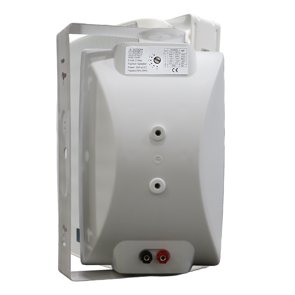 FILO BP5VW PASSIVE WALL MOUNT SPEAKER 5.25IN WHITE 30W 100V - Image 3