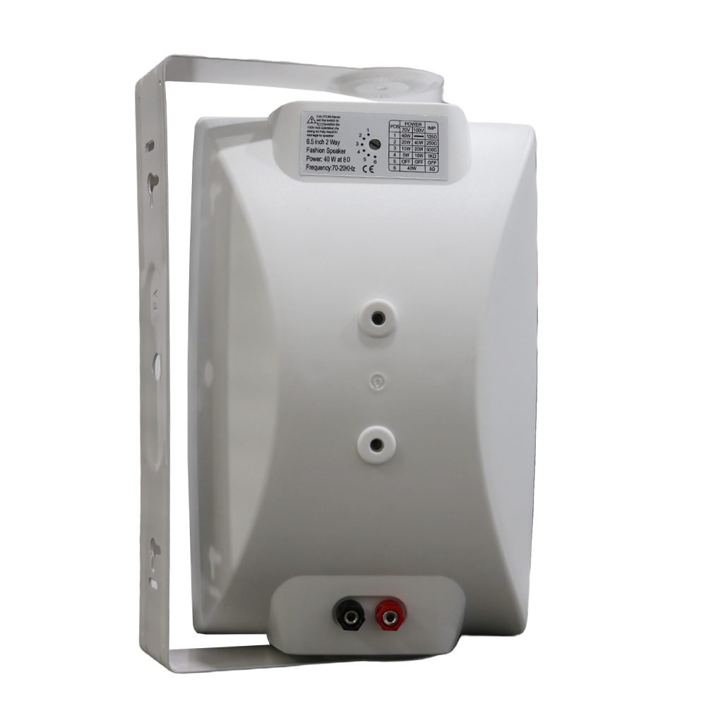 FILO BP6VW PASSIVE WALL MOUNT SPEAKER 6.5IN WHITE 40W 100V - Image 3