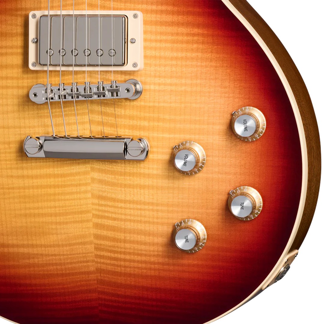 Gibson LPS6F01-FB Les Paul Std 60s Faded Vintage Bourbon Burst - Image 2